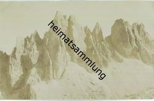 Croda da Lago - Foto-Ansichtskarte ca. 1910 - Verlag Terschak Cortina d'Ampezzo