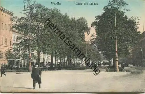 Berlin - Unter den Linden gel. 1910
