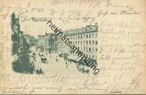 München - Karlstor - Verlag D. Kerler München gel. 1901