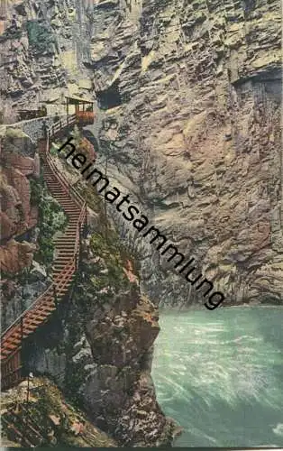 Eggental - Wasserfall - AK ca. 1910 - Verlag Gerstenberger & Müller Bozen
