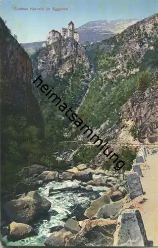 Eggental - Schloss Karneid - AK ca. 1910 - Verlag Gerstenberger & Müller Bozen