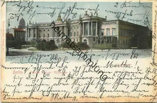 Berlin-Mitte - Palais Kaiser Wilhelm I. - Verlag Theodor Eismann Leipzig - gel. 1904