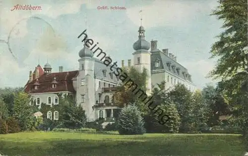 Altdöbern - Schloss - Verlag G. A. Katzschke Altdöbern gel. 1911