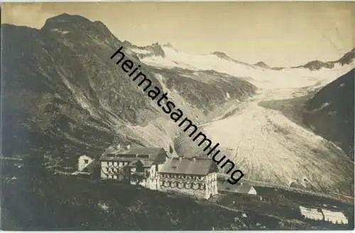 Berliner Hütte - Gletscher - Foto-AK ca. 1910 - ohne Verlagsangabe