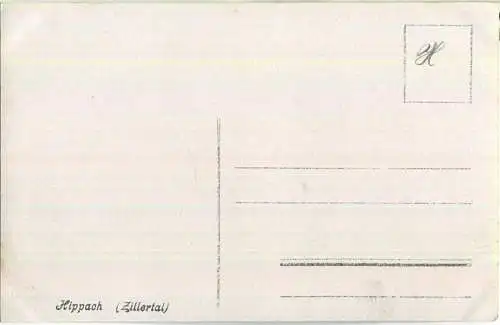 Hippach - Gesamtansicht - Zillertal - Foto-AK ca. 1910 - ohne Verlagsangabe