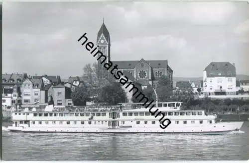 Fahrgastschiff Rotterdam - Foto-Ansichtskarte