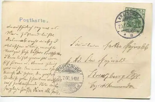 Bad Kreischa - Zweiganstalt Dr. Bartels - Villa Valentin gel. 1906