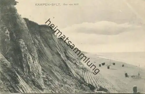 Kampen - Rotes Kliff - Verlag Louis Glaser Leipzig gel. 1906