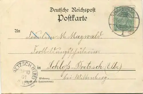 Berlin-Charlottenburg - Mausoleum - Verlag J. Goldiner Berlin gel. 1901