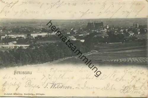 Strzegom - Striegau - Verlag Rudolph Mitschke Striegau gel. 1902