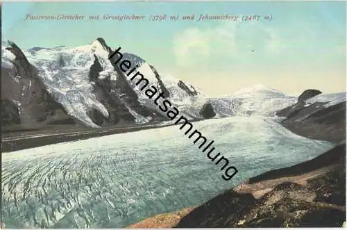 Pasterzengletscher - Johannisberg - Grossglockner - AK ca. 1910 - Verlag Leon Klagenfurt