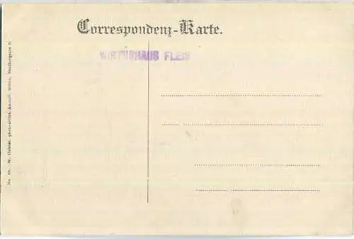 Fleisswirtschaft - Mölltal - AK ca. 1910 - Verlag A. Maier's Fleisswirtschaft bei Heiligenblut