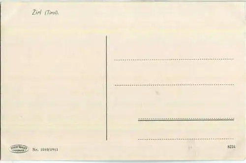 Zirl - AK ca. 1910 - Verlag Robert Warger Innsbruck