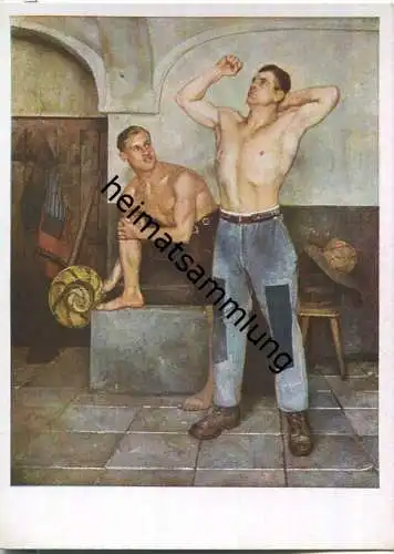 HDK187 - Sepp Hitz Bad Aibling - Bäuerliche Triologie Die Knechte - Verlag Heinrich Hoffmann München