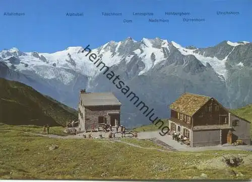 Weissmieshütte - Saas-Tal - AK Grossformat - Edition Klopfenstein Adelboden