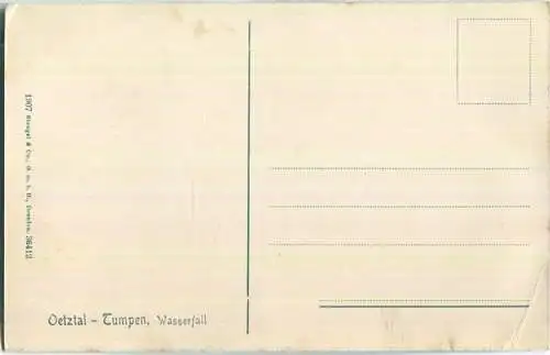 Ötztal - Tumpen - AK ca. 1910 - Verlag Stengel & Co Dresden