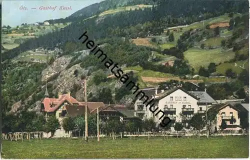 Oetz - Gasthof zum Kassl - AK ca. 1910 - Verlag Robert Warger Innsbruck