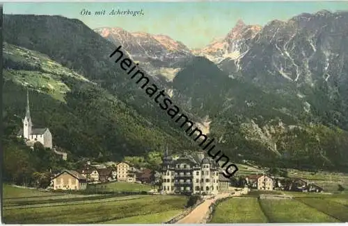 Oetz - Acherkogel - AK ca. 1910 - Verlag Robert Warger Innsbruck