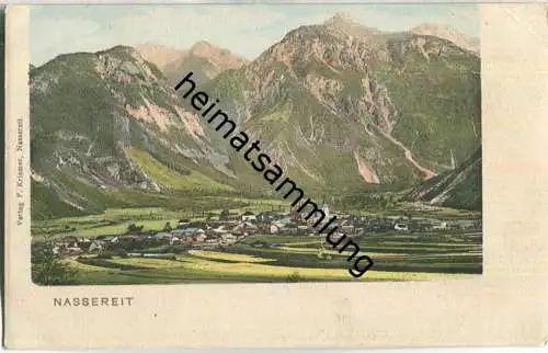 Nassereit - AK ca. 1900 - Verlag F. Krismer Nassereit