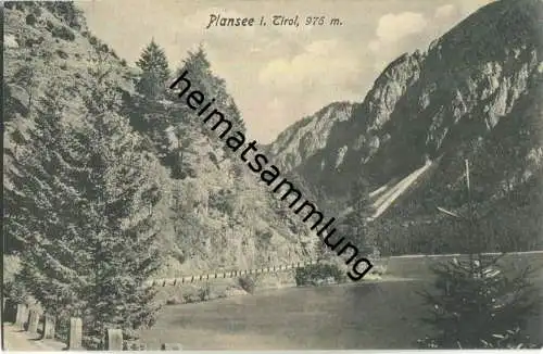 Plansee - AK ca. 1910 - Verlag J. Heimhuber Sonthofen