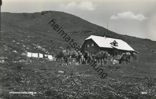 Millstätterhütte - Foto-AK - Verlag F. Martin Wien