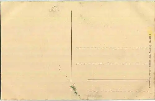 Lermoos - Gasthof zur Post - AK ca. 1910 - Verlag Hermann Just München