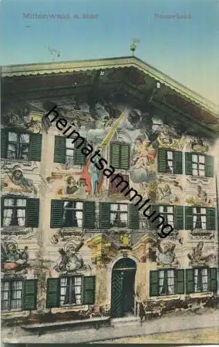 Mittenwald - Neunerhaus - AK ca. 1910 - Verlag A. Irl Mittenwald