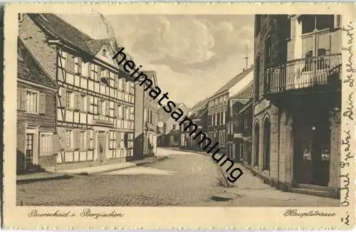 Burscheid - Hauptstrasse - Verlag Otto Busch Burscheid