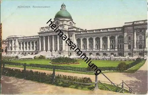 München - Armeemuseum - AK ca. 1910 - Verlag W. H. D. 8137 B