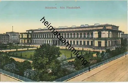 München - Alte Pinakothek - AK ca. 1910 - ohne Verlagsangaben