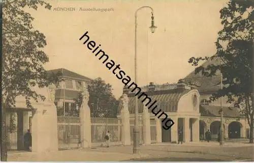 München - Ausstellungspark - AK ca. 1910 - Verlag W. H. D. 9798