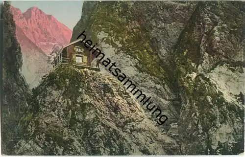 Höllentalklamm bei Garmisch - Eingang - AK ca. 1910 - Verlag Franz Hayer München