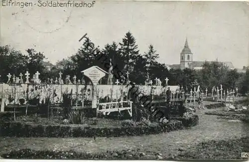 Elfringen (Avricourt) - Soldatenfriedhof gel. 1916