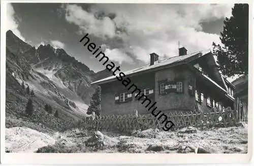 Hohenzollernhaus am Glockturm - D. u. Oe. A. V. Hohenzollern Berlin - Foto-Ansichtskarte - Verlag R. Mathis Landeck