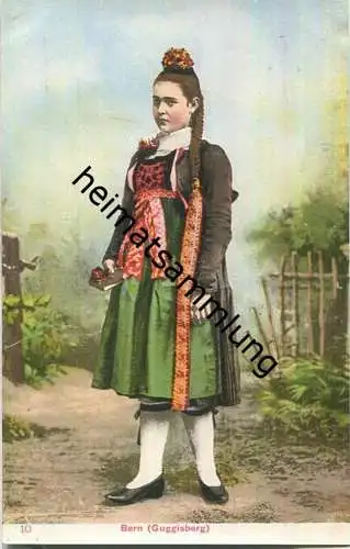 Schweizer Tracht - Bern (Guggisberg) - Edition Burgy Lausanne