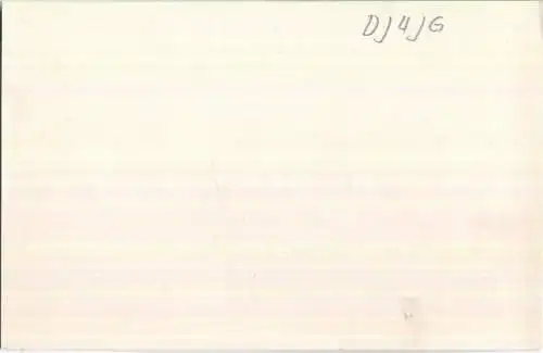 QSL - QTH - Funkkarte - DJ5FZ - Godenau Limmer (Alfeld) - 1959