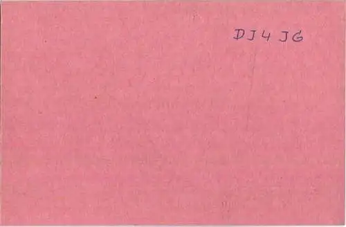 QSL - QTH - Funkkarte - DL6WN - Wölfersheim - 1958