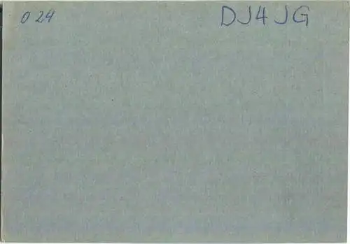 QSL - QTH - Funkkarte - DJ4JT - Neheim-Hüsten - 1958