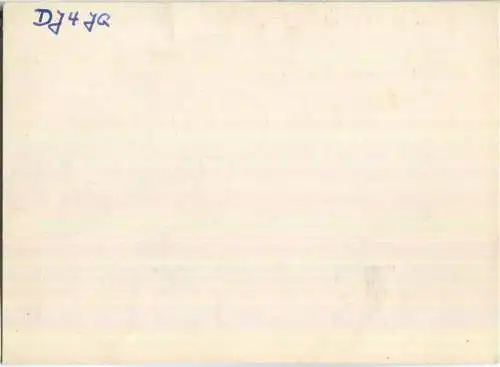 QSL - QTH - Funkkarte - DE13385 - Braunschweig - 1958
