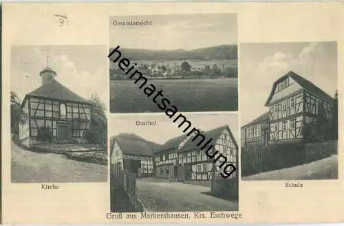Herleshausen - Markershausen - Gasthof von J. Holzhauer - Verlag H. Kegel Dresden