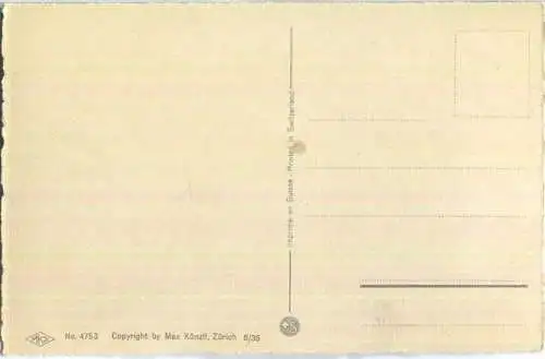 Vermenschlichte Katzen - belebte Strasse - No. 4753 Edition Max Künzli Zürich 6/35