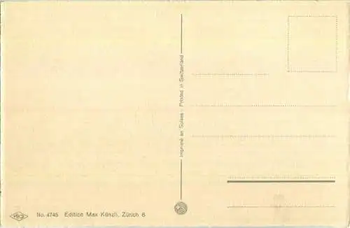 Vermenschlichte Katzen - Ausflugsdampfer - No. 4745 Edition Max Künzli Zürich 6