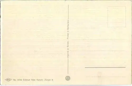Vermenschlichte Katzen - Taufe - No. 4723 Edition Max Künzli Zürich 6