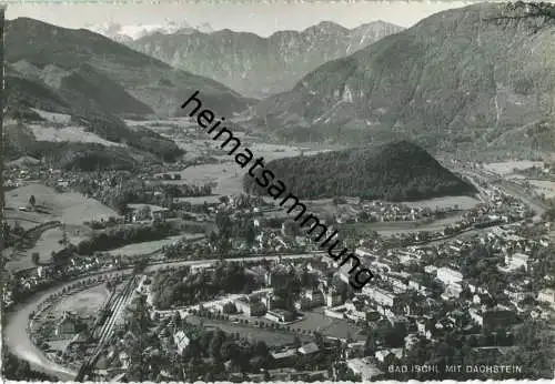 Bad Ischl mit Dachstein - Foto-AK Grossformat - Verlag Bährendt-Zwerger Bad Ischl