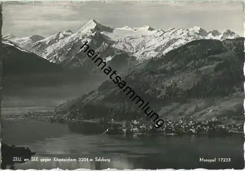 Zell am See - Foto-AK Grossformat - Verlag Schöllhorn & Co. Innsbruck