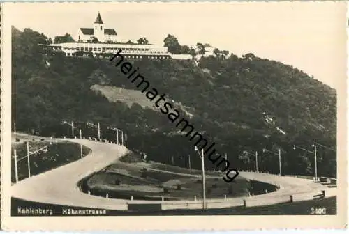 Wien - Kahlenberg - Foto-AK - Verlag Photo Hubmann Wien