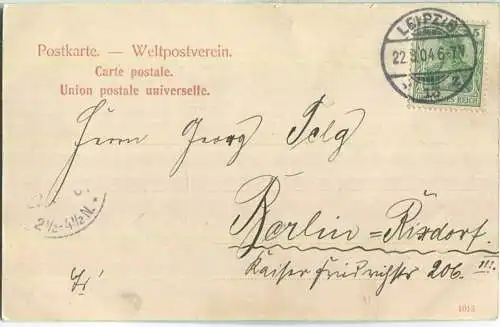 Leipzig - Augustusplatz - Verlag Dr. Trenkler Co. Leipzig