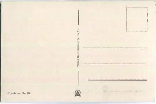 Berlin - Schloss - Dom - Denkmal des grossen Kurfürsten - Strassenbahn - Verlag Hans Andres Berlin