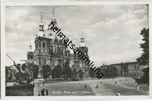 Berlin - Dom und Schloss - Foto-Ansichtskarte - Verlag PSB