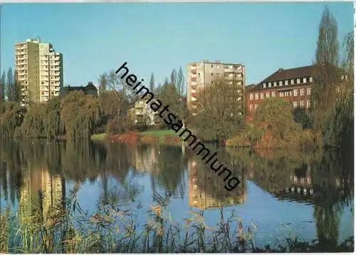 Berlin - Blick vom Fernsehturm auf Kantstrasse und Lietzensee - Verlag Kunst und Bild Berlin